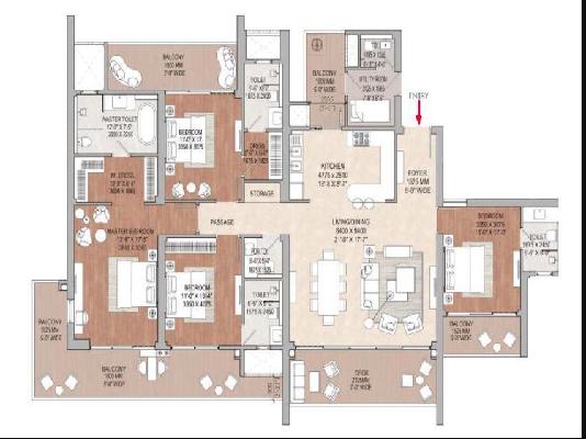 4 BHK Flat In Codename Super Sector 71 For Sale  In Sector 71