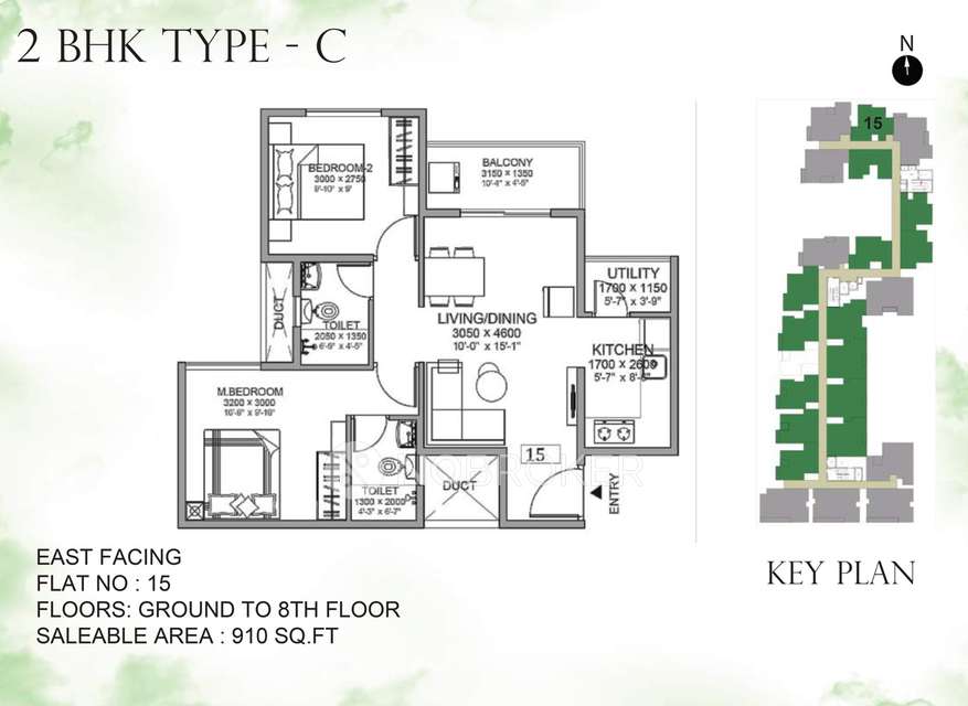 2 BHK Flat In Sowparnika Olivia Nest For Sale  In Sarjapura