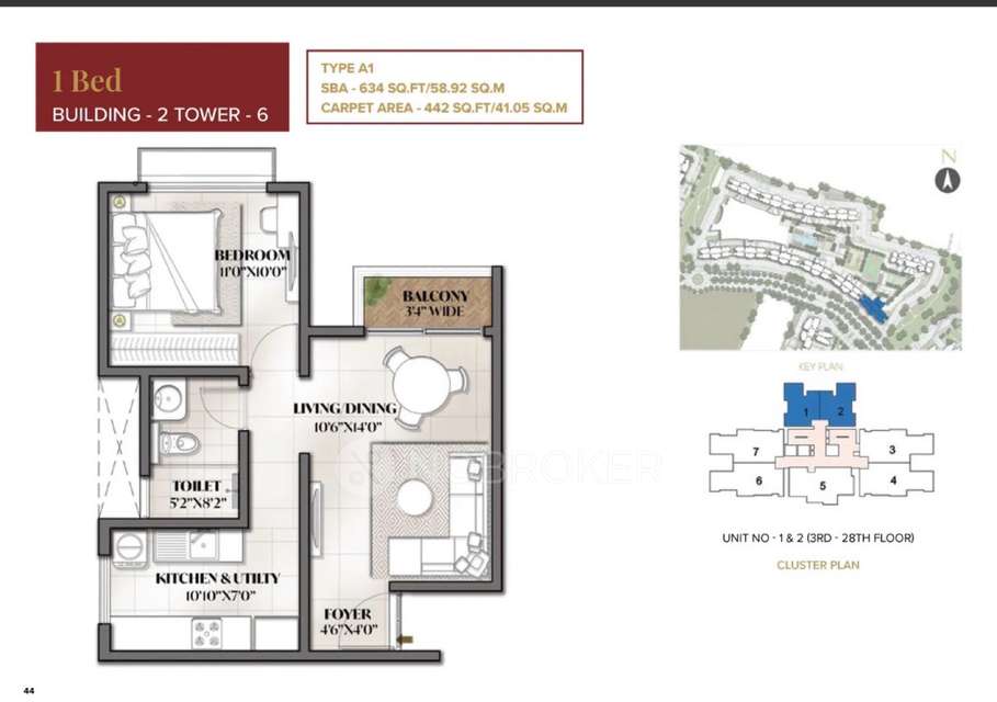1 BHK Flat In Prestige Smart City For Sale  In Prestige Smart City