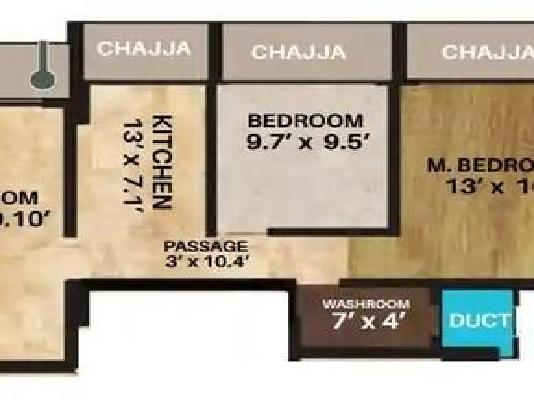 2 BHK Flat In Pankaj Shyam V Residence For Sale  In Sion