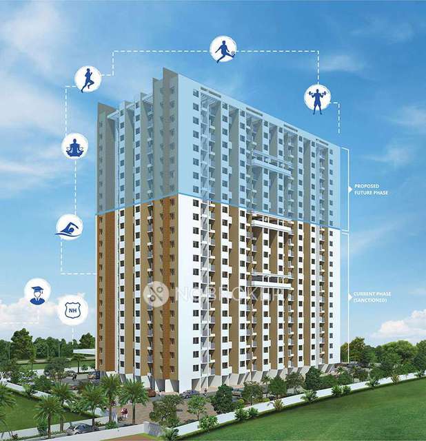 1 BHK Flat In Pari Tower, Dhayari for Rent  In Industrial Area