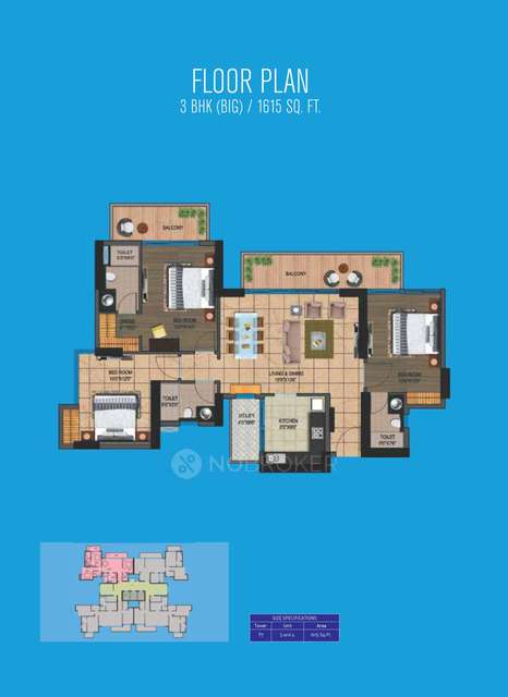 3 BHK Flat In Presidency Infraheights Pvt. Ltd. For Sale  In Sector 25