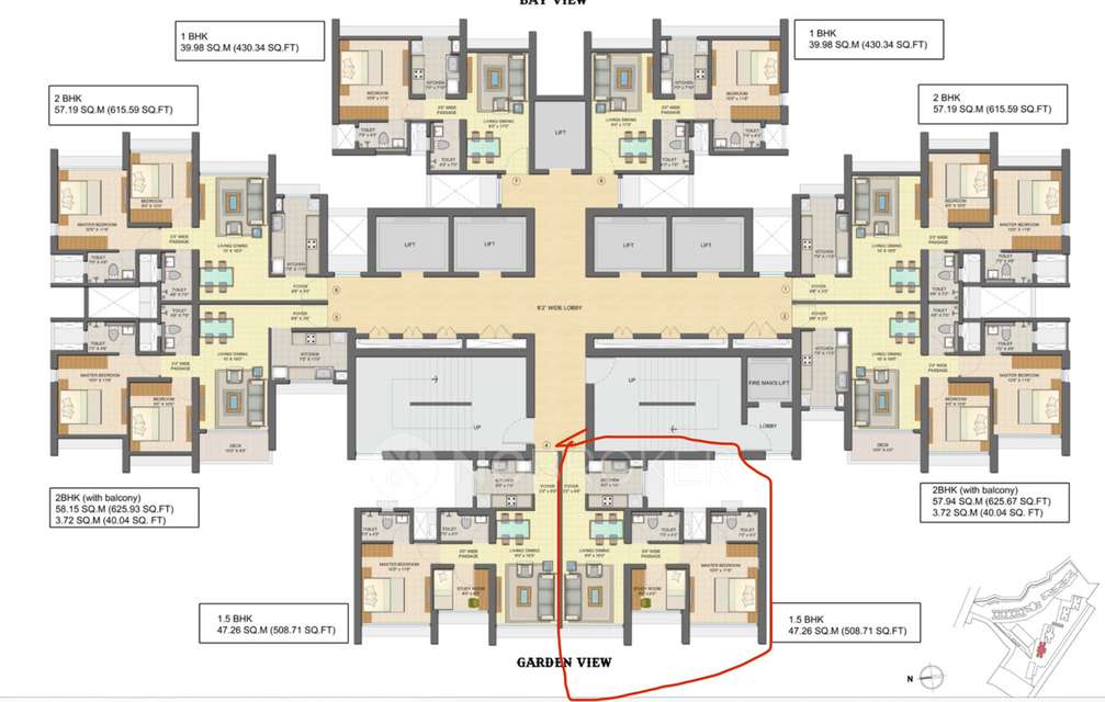 2 BHK Flat In Runwal Forests For Sale  In Kanjurmarg West