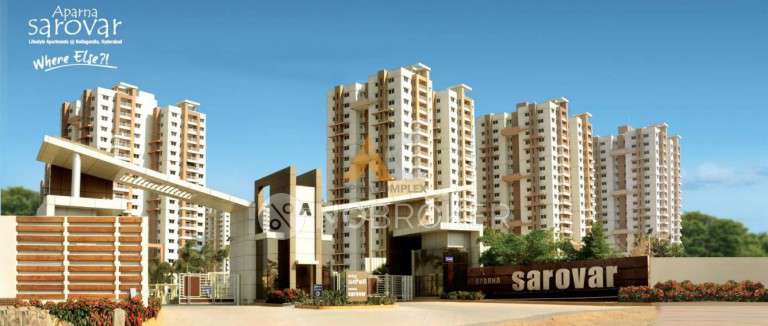 3 BHK Flat In Aparna Sarovar for Rent  In Nallagandla