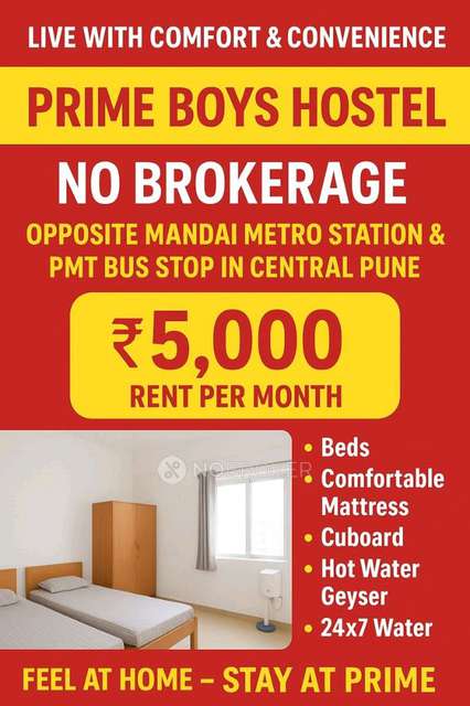 PG for Anyone in 351 Ankita Chambers Office No 12 , 3rd Floor Mandai , Near Gadikhana Pune City, Mandai, Shukrawar Peth, Pune, Maharashtra 411002, India