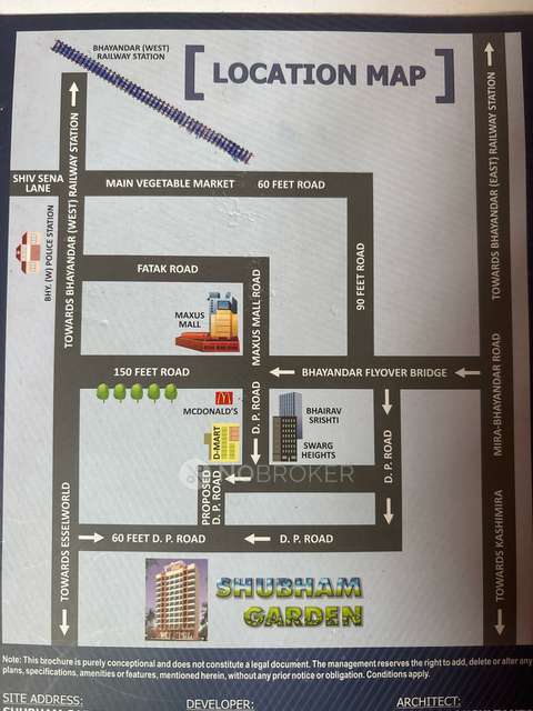 2 BHK Flat In Drashti Shubham Garden, Bhayandar West For Sale  In Bhayandar West