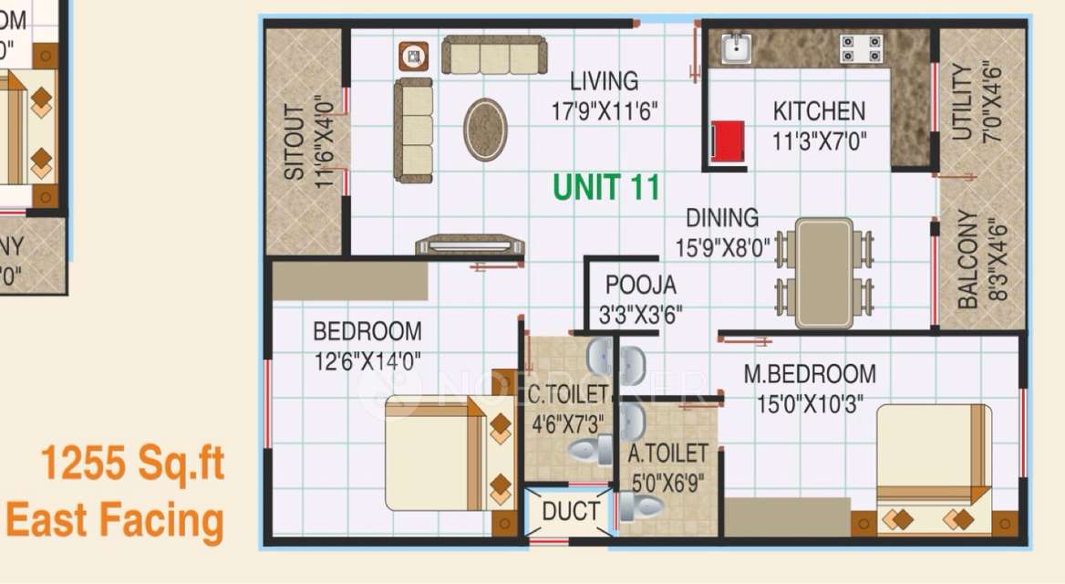 2 BHK Flat In Surya Spaces Begur For Sale  In Begur