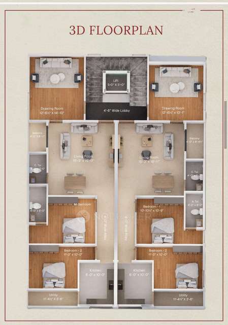 3 BHK Flat In  Y For Sale  In Sun City