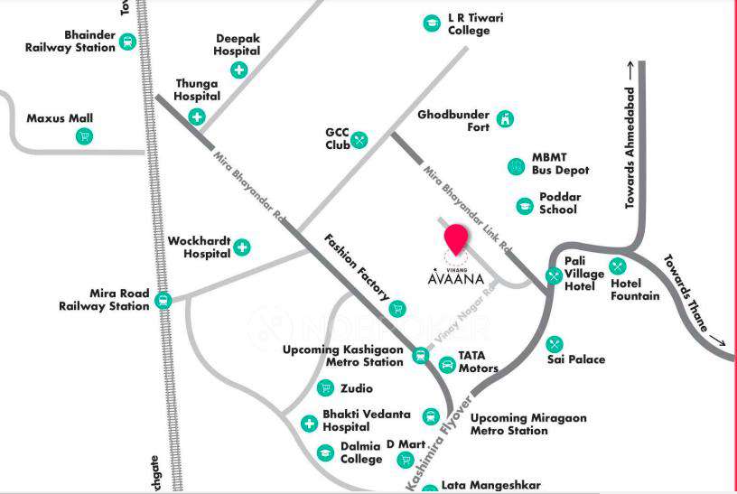 1 BHK Flat In Vihang Avaana For Sale  In Mira Bhayandar