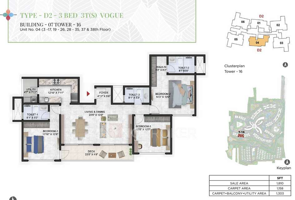 3 BHK Flat In Prestige Park Grove For Sale  In Whitefield
