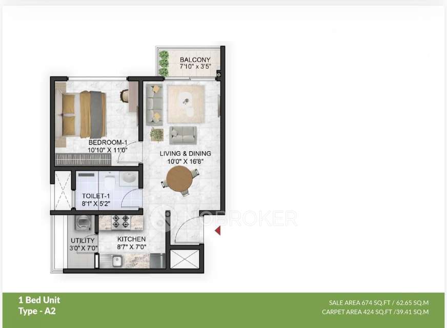 1 BHK Flat In Prestige Park Grove, Whitefield For Sale  In Whitefield