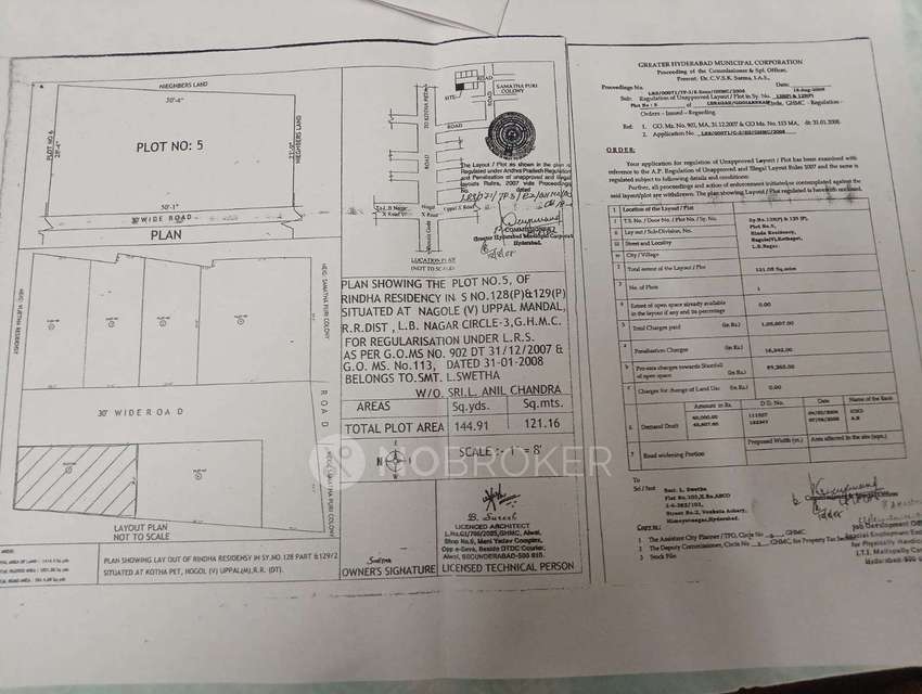 3 BHK Villa In Rinda Residency, Nagole For Sale In Rinda Residency