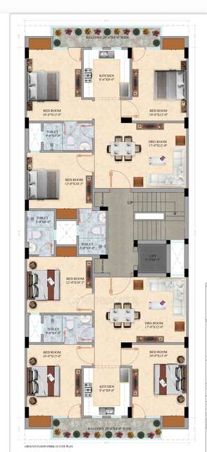 3 BHK Flat In Ghitorni Village For Sale In Silver Oak Garden