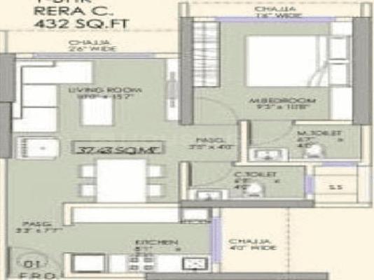 1 BHK Flat In Shreenath Satguru Skylight For Sale  In Dadar West
