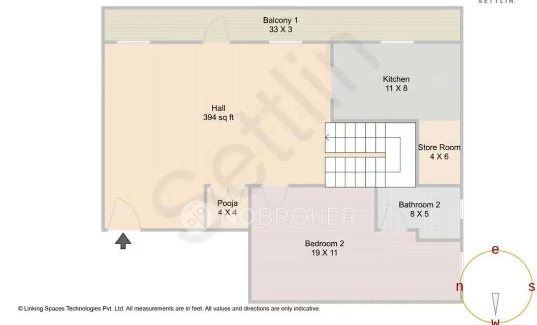 4 BHK Flat In Rk Blossom For Sale  In J. P. Nagar
