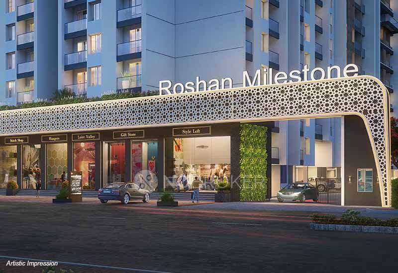 2 BHK Flat In Roshan Milestone, Tathawade for Rent  In Tathawade