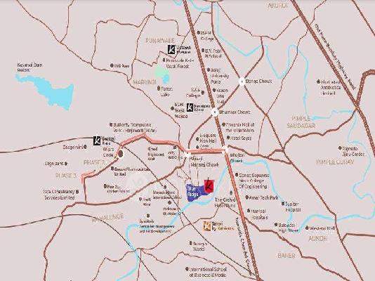 3 BHK Flat In Kohinoor Royale Towers For Sale  In Hinjawadi