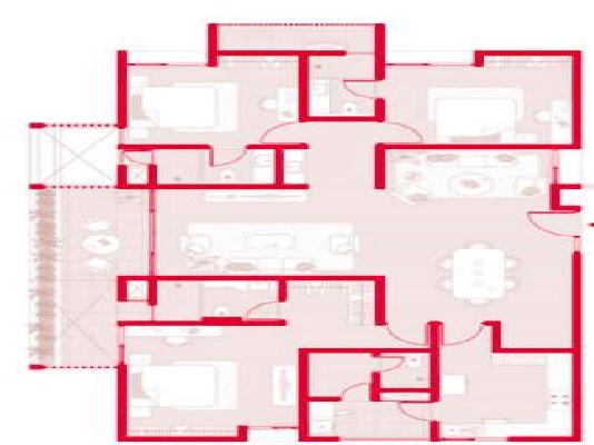 3 BHK Flat In Myscape Palma For Sale  In Financial District