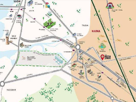 3 BHK Flat In Olive Sector Green For Sale  In Panvel