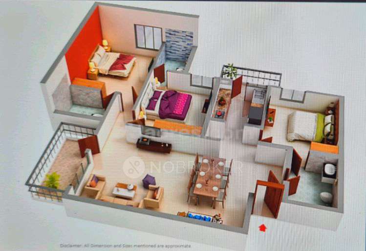 3 BHK Flat In Vatika Gurgaon 21 Inxt, Sector 84 for Rent  In Sector 83