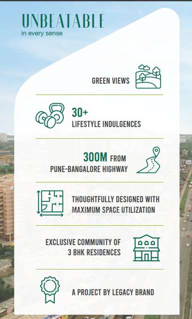 3 BHK Flat In Aurigaa Gk Aryaban, Ravet for Rent  In Ravet