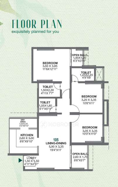 3 BHK Flat In Aurigaa Gk Aryaban, Ravet for Rent  In Ravet