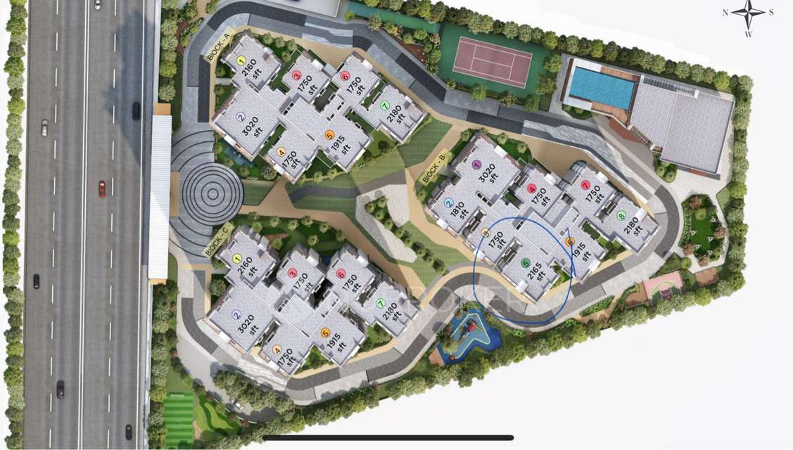 3 BHK Flat In Ramky One Odyssey For Sale  In Narsingi