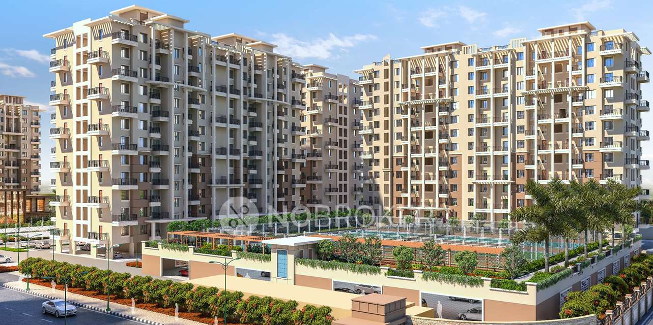 3 BHK Flat In Nyati Elan for Rent  In Wagholi