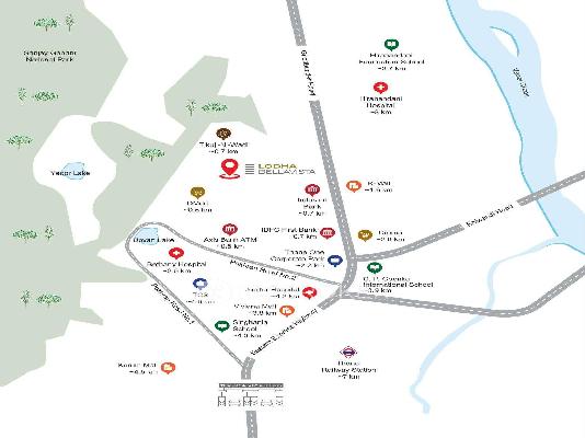 2 BHK Flat In Lodha New Launch Thane For Sale  In Manpada