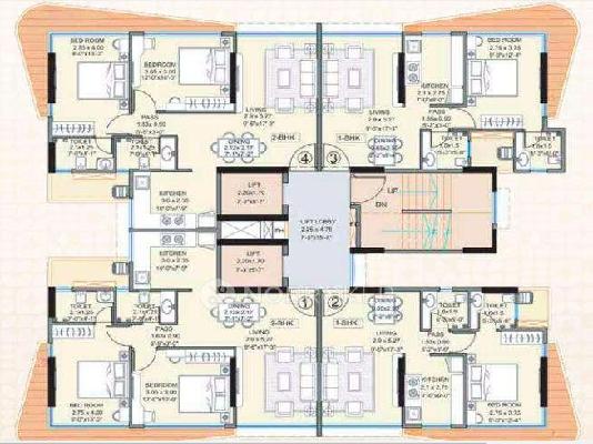 1 BHK Flat In Neevia The Elements For Sale  In Bhandup West