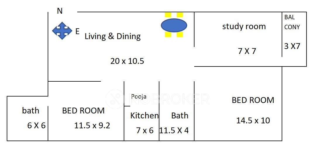 3 BHK Flat In Alapana Apartment, T.nagar For Sale  In #4, Thanjavur Rd