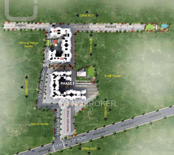 2 BHK Flat In Dlue Dice for Rent  In Chikhali