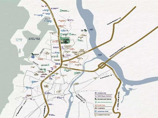 3 BHK Flat In Runwal New Launch Thane For Sale  In Manpada