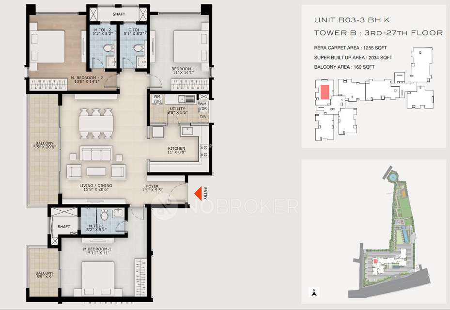 3 BHK Flat In Dnr Highline, Rajajinagar For Sale  In Dnr Highline