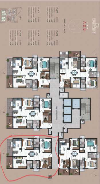 3 BHK Flat In Candeur Crescent For Sale  In Candeur Crescent