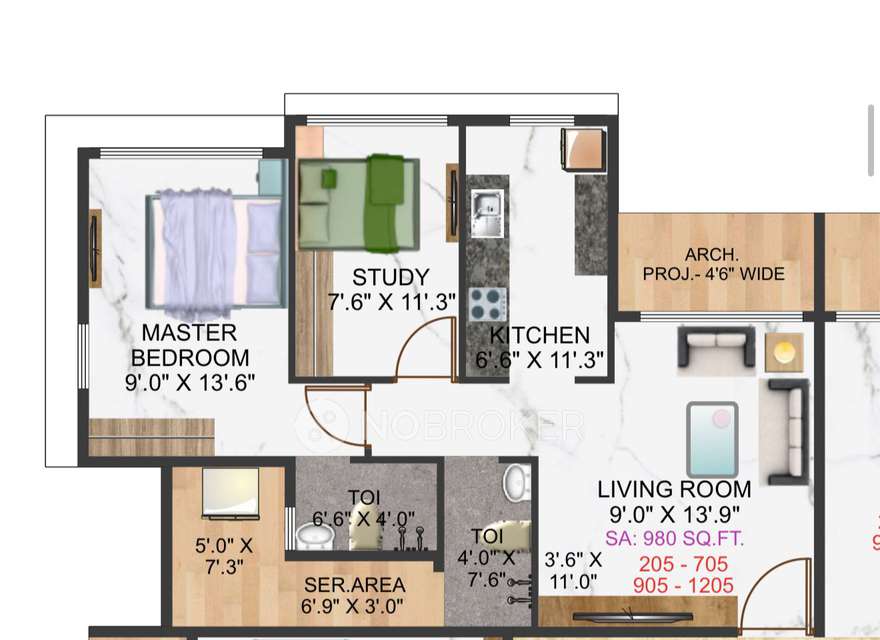 2 BHK Flat In Telange Prestige,  Mansarovar, Amberna East for Rent  In Telange Prestige