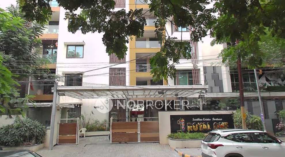 3 BHK Flat In Royal One for Rent  In Aziz Bagh Colony, Tolichowki