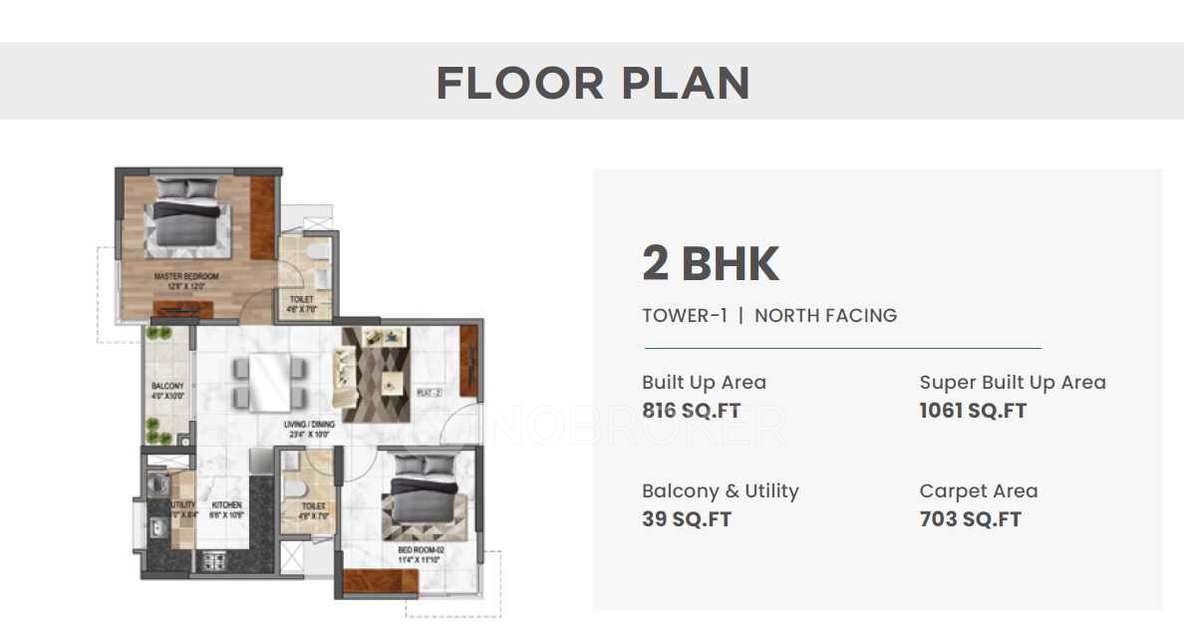 2 BHK Flat In Mana Macasa Emerald, Chikkanayakanahalli For Sale  In Chikkanayakanahalli