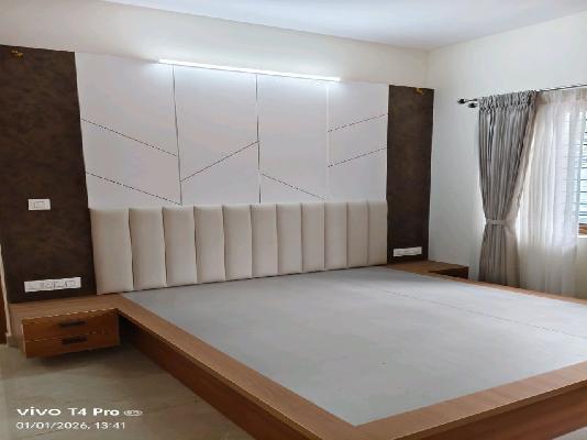 3 BHK Flat In Scv Heights Hsr Sec7 for Rent  In 7th Sector, Hsr Layout