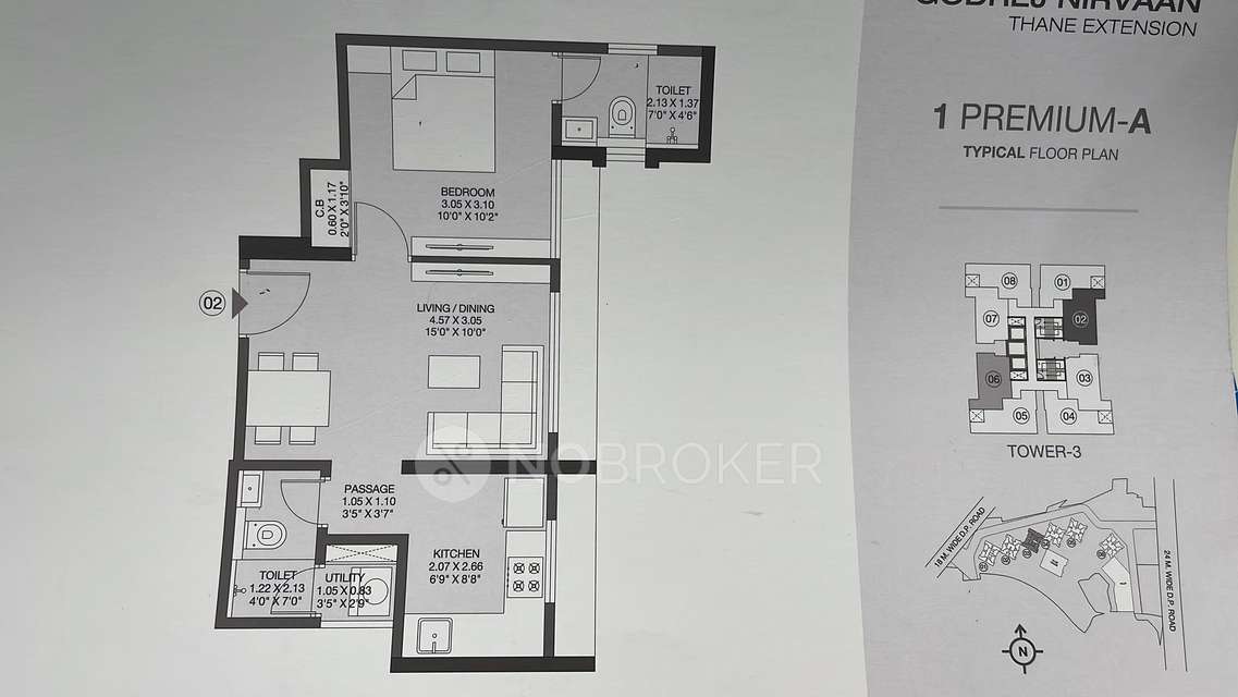 1 BHK Flat In Godrej Nirvaan For Sale  In Upper Thane