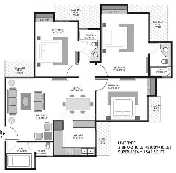 3 BHK Flat In Homes 121, Sector 121 For Sale  In Sector 121