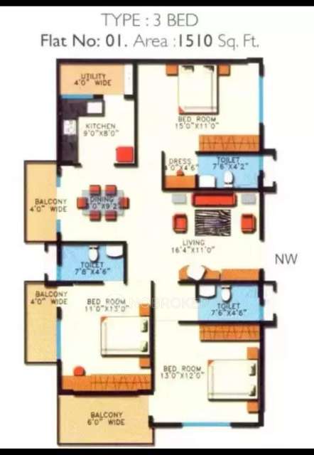 3 BHK Flat In Sumadhuras Paramount Serene, Begur, Bengaluru For Sale  In Begur