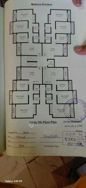 2 BHK Flat In Mathura Enclave For Sale  In Intercraft Designsa, Intercraft Designsa, Bhayandar, Panchamratna Park, Mira Road East, Mira Bhayandar, Maharashtra 401105, India