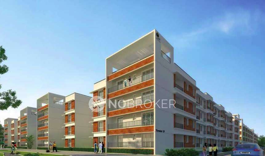 2 BHK Flat In Prestige Courtyards for Rent  In Sholinganallur