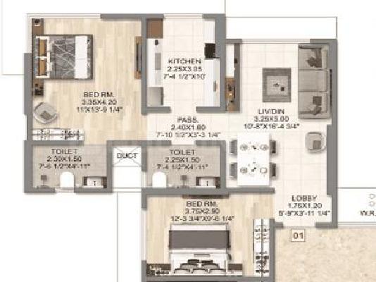 2 BHK Flat In Makwise Anuvidnyan Nagar Chsl For Sale  In Mankhurd