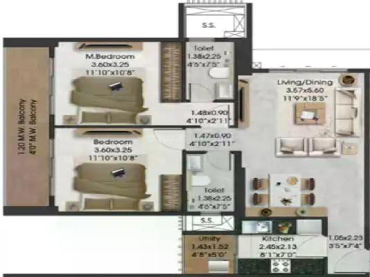 1 BHK Flat In Adani Airica Tower For Sale  In Bhandup West