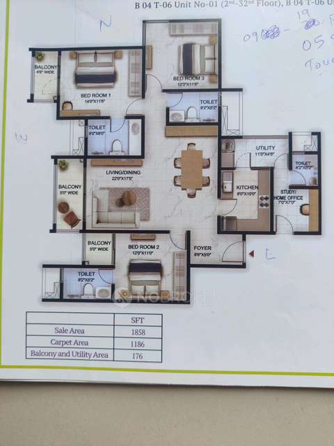 3 BHK Flat In Prestige Lavender Fields For Sale  In Varthur