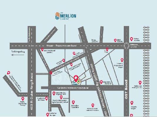 3 BHK Flat In Ath The Merlion For Sale  In Rajakilpakkam