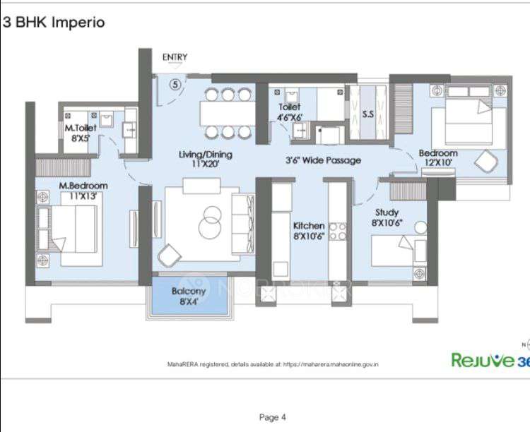 3 BHK Flat In L&t Rejuve 360 For Sale  In Mulund West