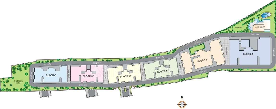 2 BHK Flat In Modi Paramount Residency for Rent  In Nagaram